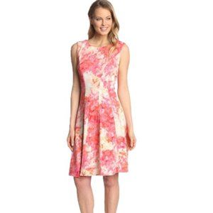 Sandra Darren Floral Dress
